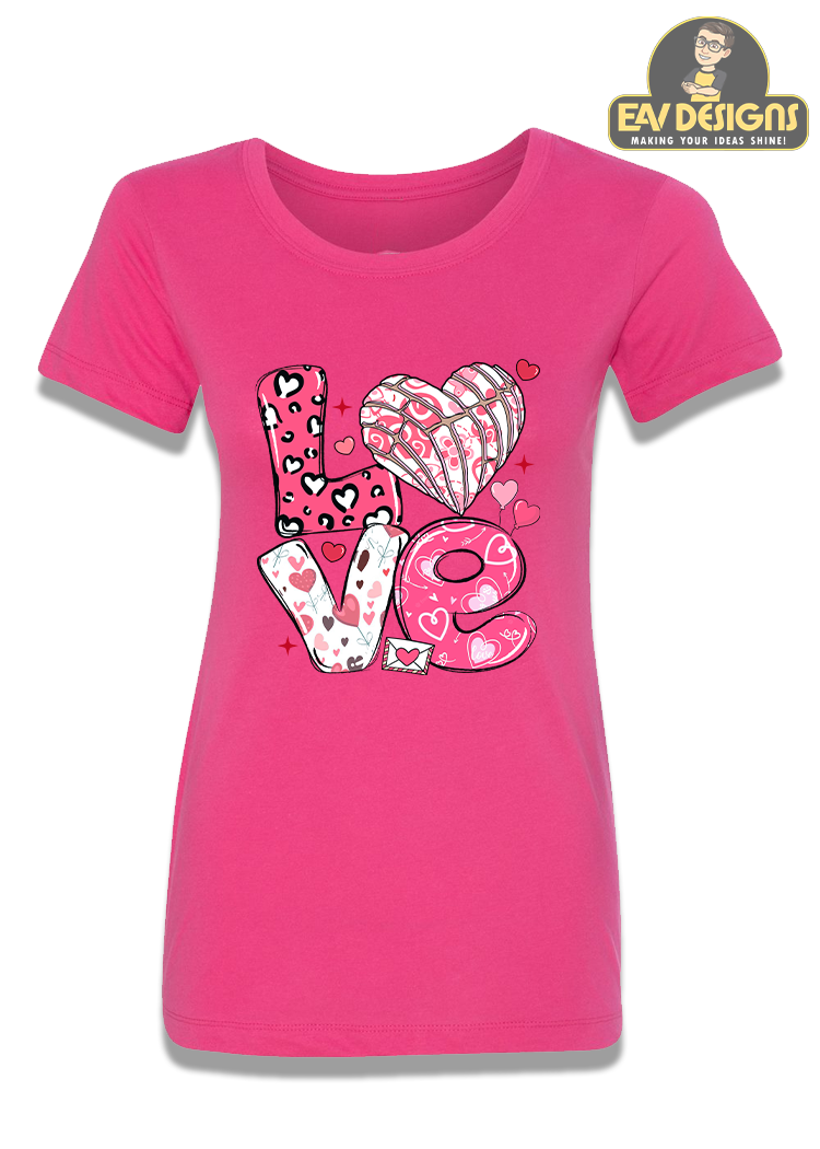 LOVE Valentine's Day Women's Ideal T-Shirt